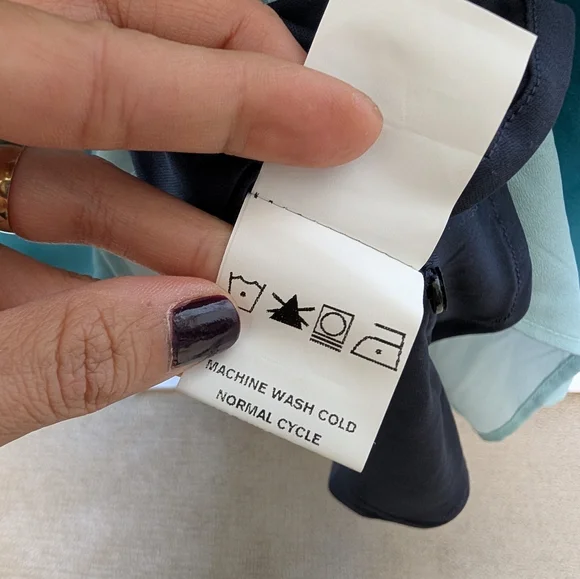 Wayward Fancies eShakti Womens Blue Ombre Pleat Midi Dress L Fairy Dark Romantic - Picture 6 of 12